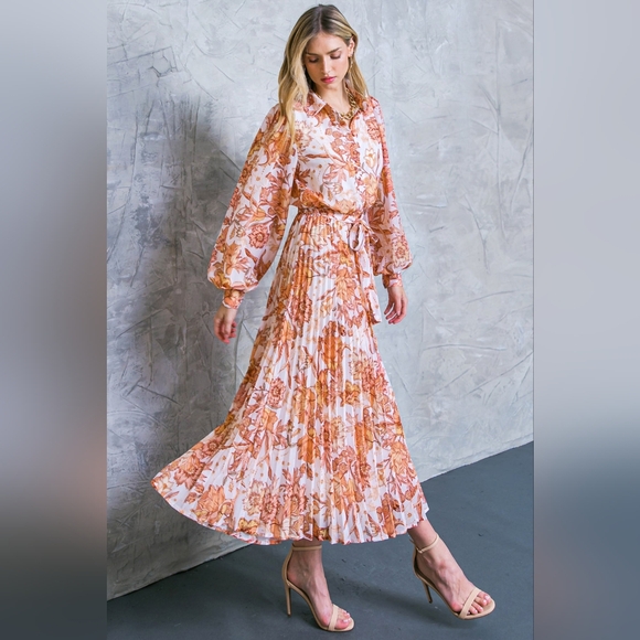 Flying Tomato Social Sensation Woven Midi Dress - Picture 3 of 9